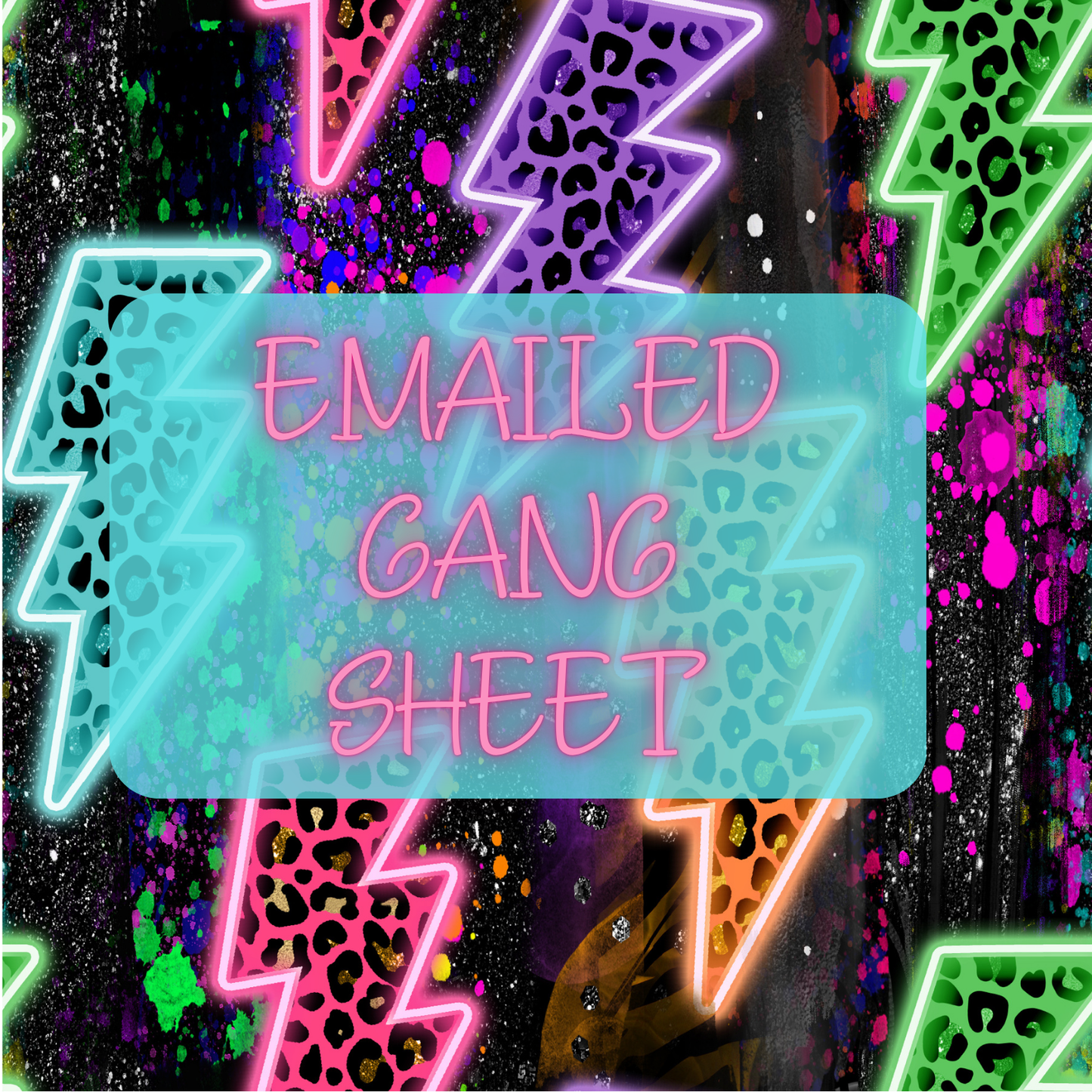 SUBLIMATION GANG SHEET