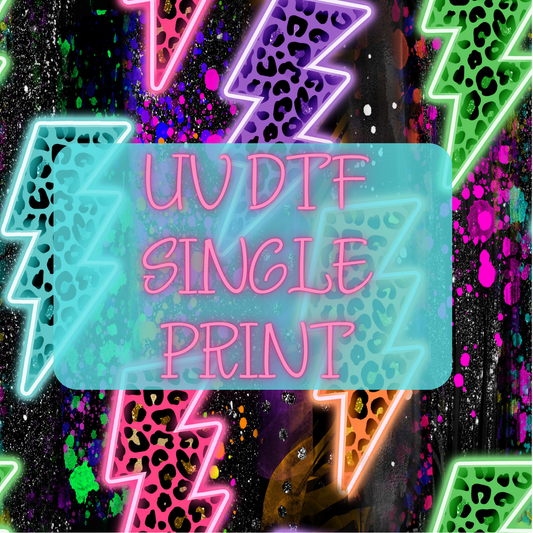 *UV DTF SINGLE PRINT*